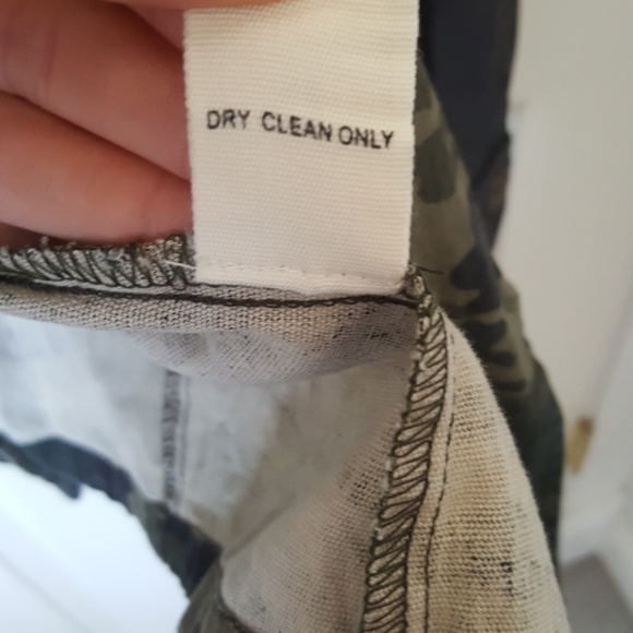 Camouflage and faux leather utility jacket - Picture 7 of 8